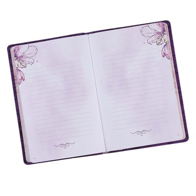 Journal - Secure in the Arms of God - Guided Journal - Flex Cover