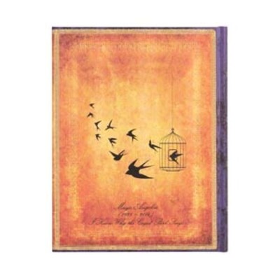 Journal - Paperblanks - Maya Angelou - I know why the Caged Bird sings. Hardcover - Lined