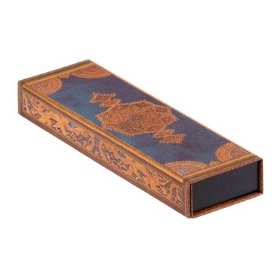 Pencil Case - Paperblanks - Safavid Indigo - Safavid Binding Art Collection