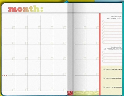 Planner - Undated 12 Month - Best Year Ever - Hardcover