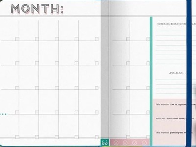 Planner - Undated 12 Month - In My Planning Era - Hardcover