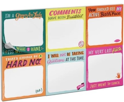 Sticky Notes Packet - Grown A.. Lady