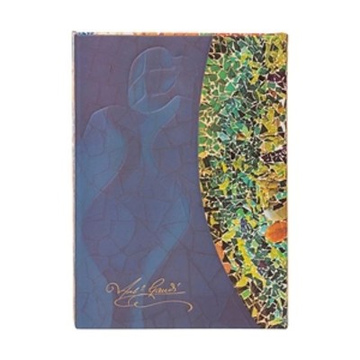 Journal - Paperblanks - Gaudi's Sun - Midi Size - Lined - Hardcover - Gaudi's Mosaics Collection -