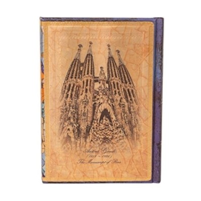 Journal - Paperblanks - Gaudi The  Manuscript of Reus - Midi Size - Lined - Hardcover  - Embellished Manuscripts Collection