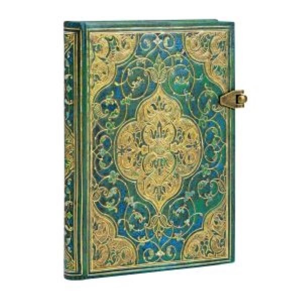 Journal - Paperblanks - Turquoise Chronicles - Mini Size - Lined - Hardcover