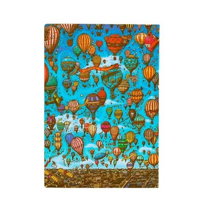 Journal  |  Paperblanks  |  Balloon Festival  | Lined  |  Midi Size  | Flexi Cover