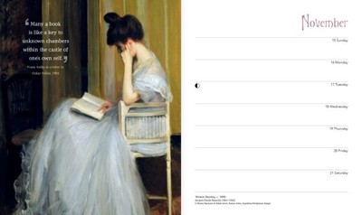 2026 Diary Planner  | Book Lovers  |  Week to View  | Illustrated Throughout