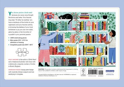 Book Nerd Puzzle | 1000-Piece Puzzle | Holly Maguire