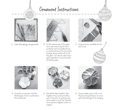 Christmas Cheer | A Christmas Coloring Book with Paper Crafts and Simple Handmade Gifts  |  Ann-Margret Hovsepian