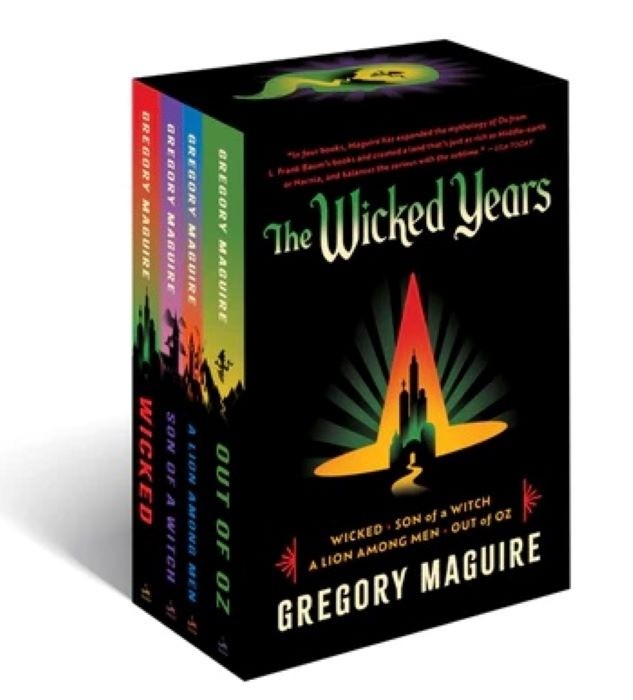 Wicked Years |  The Wicked Series Box Set |  Wicked / Son of a Witch / Out of Oz / A Lion Among Men | Gregory Maguire