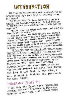 Journal  |  Wreck This Journal  | Craft Journal  |  Keri Smith | For Teenagers & Adults