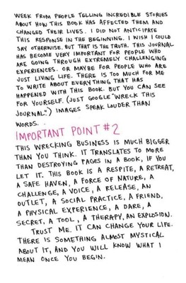 Journal  |  Wreck This Journal  | Craft Journal  |  Keri Smith | For Teenagers & Adults