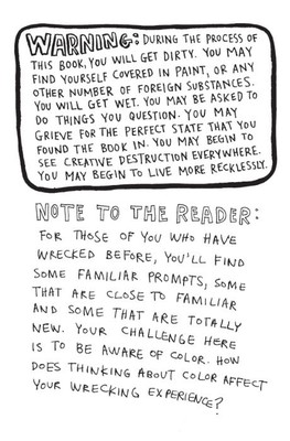 Journal  |  Wreck This Journal  | Craft Journal  |  Keri Smith | For Teenagers & Adults