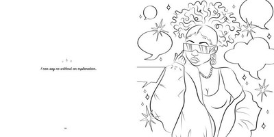 Mind, Body, & Soul   |  A Self-Care Coloring Book for Black Women  |  Oludara Adeeyo | Illustrated by Tess Armstrong