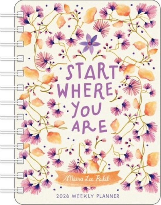 2026 Planner Diary  |  Start Where You Are  |  by Meera Lee Patel