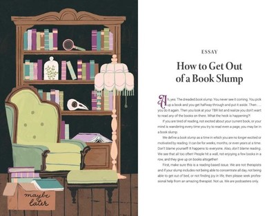 The No-Pressure Book Journal  |   Brea Grant and Mallory O'Meara  |  Illustrated by Rebecca Santo