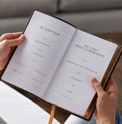 Bible  |  Sacraments of Initiation |  NRSVCE - New Revised Standard Version Catholic Edition  | White