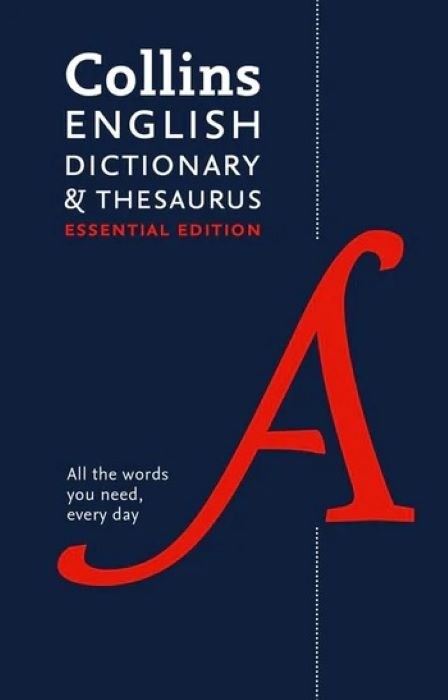 English Dictionary and Thesaurus Essential  |  Collins  |  Hardcover