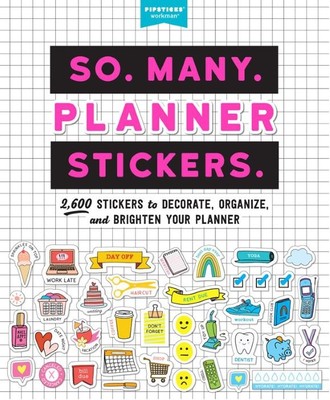 Planner Stickers | 2,600 Stickers to Decorate, Organize, and Brighten Your Planner  |  by Workman