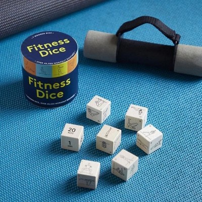Fitness Dice   |  7 Wooden Dice  |  Over 45,000 Workout Routines!