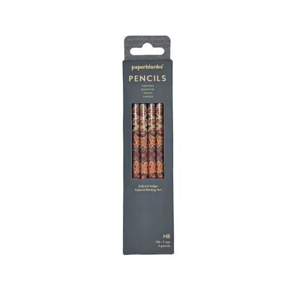Pencils   |  Paperblanks  |  Morris Windrush - William Morris  |  Set of 4