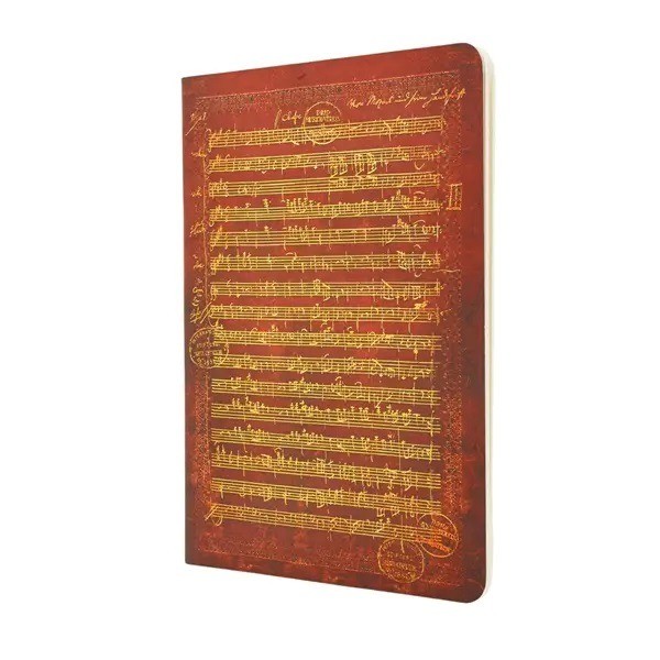 Music Manuscript  | Paperblanks  |  Mozart The Hunt  |  A5 Size  |  Musical Staves  | Softcover
