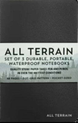 Notebook Set  |  All Terrain - Waterproof  | Set of 3