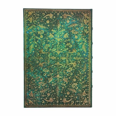 Journal  |  Paperblanks  | Emerald Flower - Nature's Grace | Unlined  | Grande Size  | Hardcover