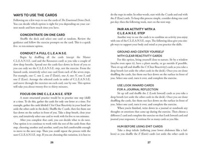 The Emotional Detox Deck   |  50 Cards to Process Your Emotions, Release Toxicity, and Energize Your Life  | Sherianna Boyle