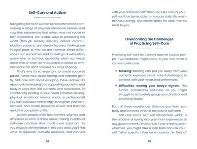 Self-Care Activities for Autistic People   |  100 Step-by-Step Exercises to Help You Feel Grounded, Relaxed, and Happy  |   Megan Anna Neff