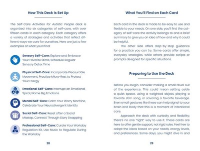 Self-Care Activities for Autistic People   |  100 Step-by-Step Exercises to Help You Feel Grounded, Relaxed, and Happy  |   Megan Anna Neff