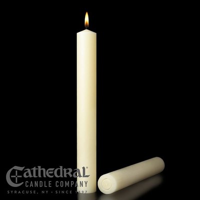 Candles  | 100% Beeswax   |   1.5" x 9"   |  APE - All Purpose End   |  In Stock