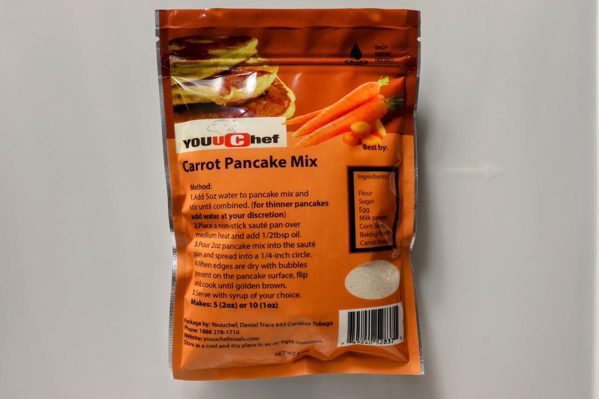 Carrot Pancake Mix