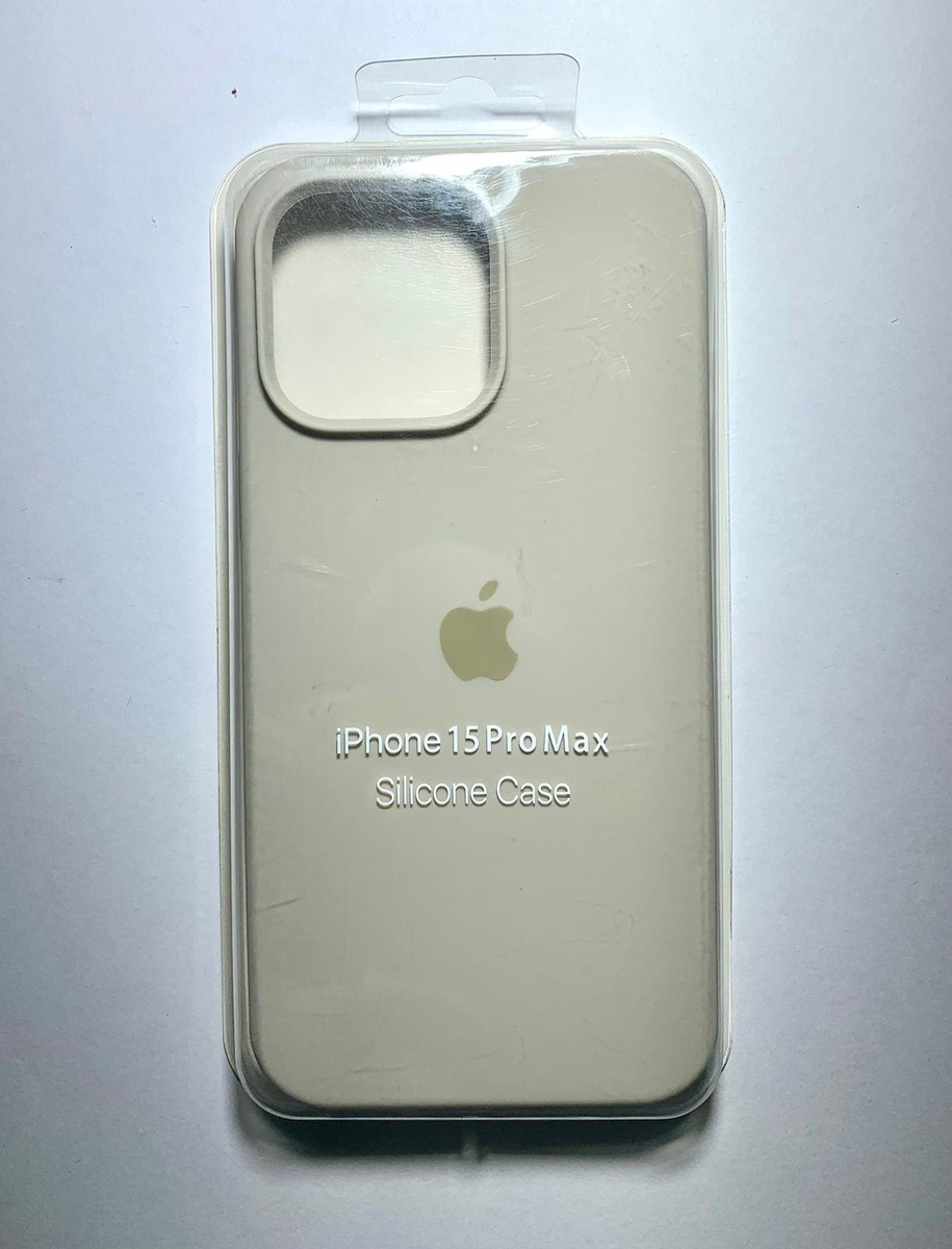 SILICONE CASE IPHONE 15 PROMAX GRIS