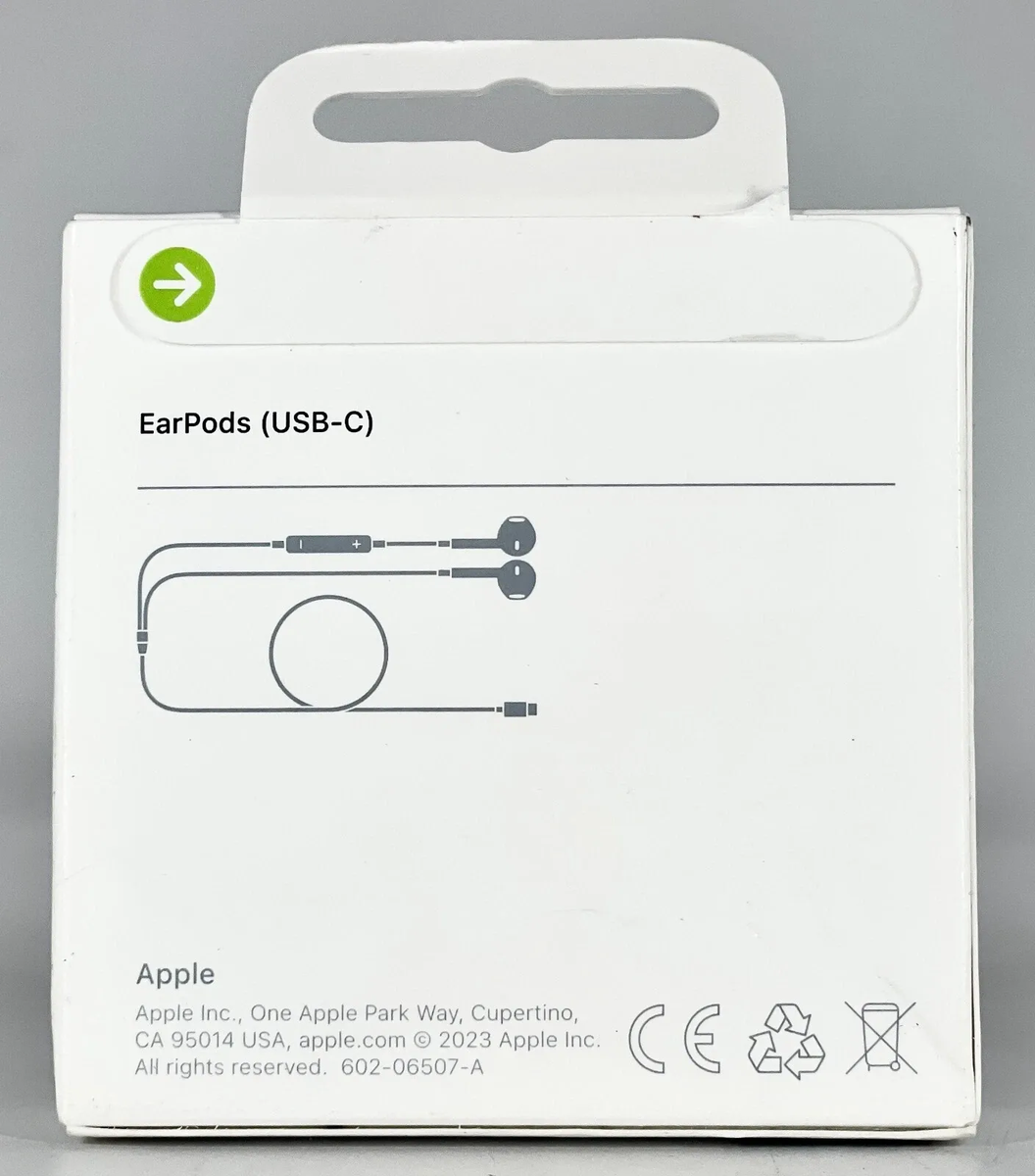 EarPods USB-C – Sonido Claro para iPhone 15 en adelante. Tipo C