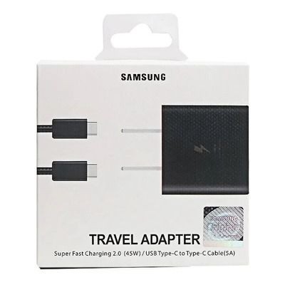 CARGADOR DE PARED SAMSUNG CARGA RAPIDA USB A TIPO-C