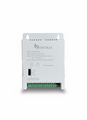FUENTE DE PODER ENFORZA CCTV 8CH 12V 60W MOD.ENF-8C60W