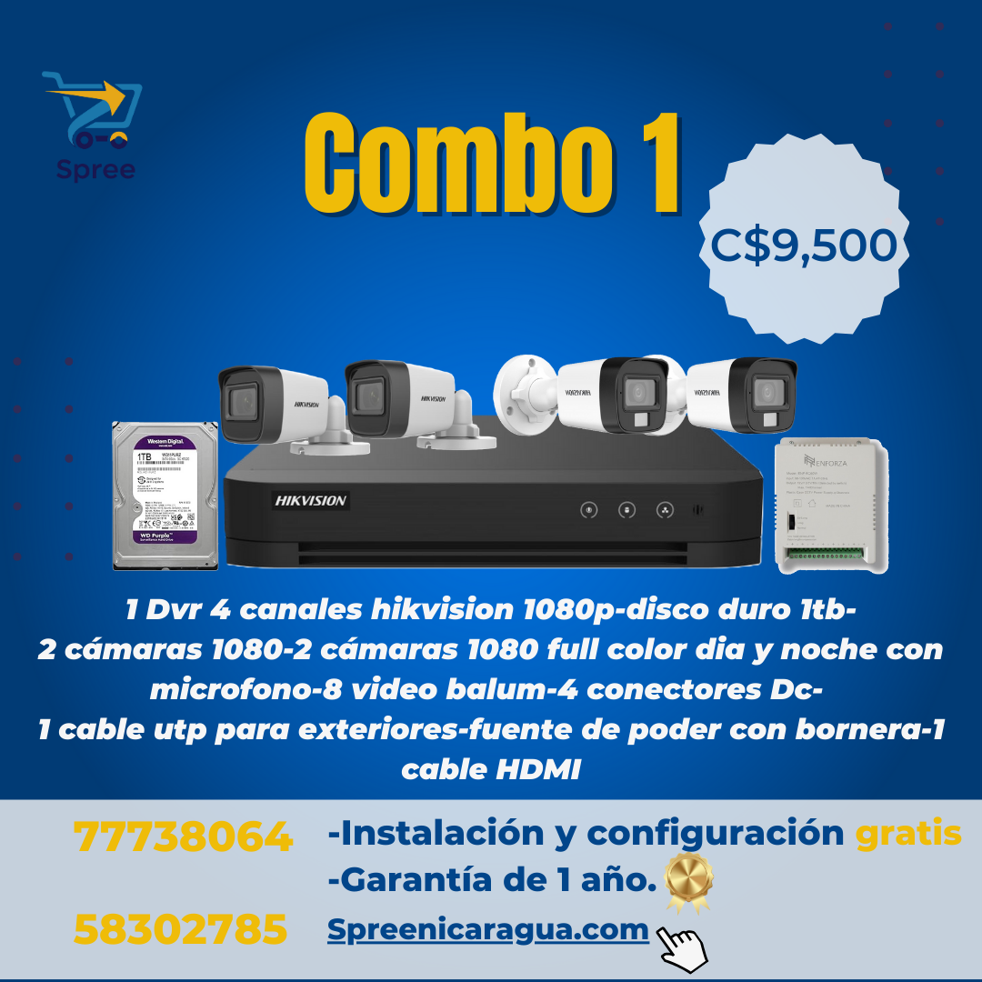 Combo 1 Sistema de monitoreo