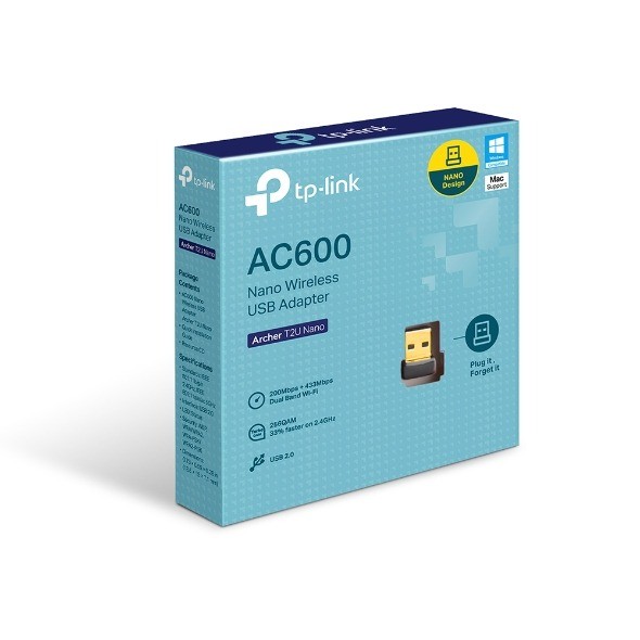 Adaptador USB inalámbrico nano AC600
