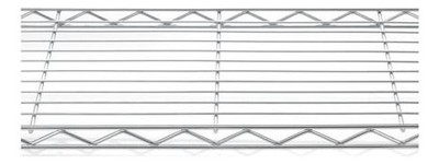 Members Estante 3 Niveles Metálico Maya 61 X 92 X 35.5cms Cromado