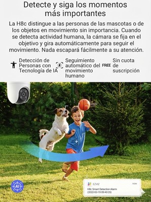 Protección de 360 grados simplemente inteligente EZVIZ H8C