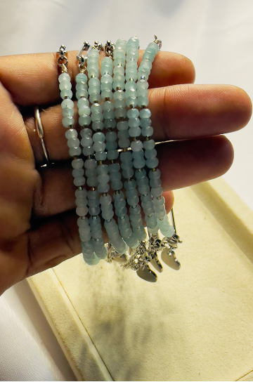 The Rondelle-Steel Duet Bracelet