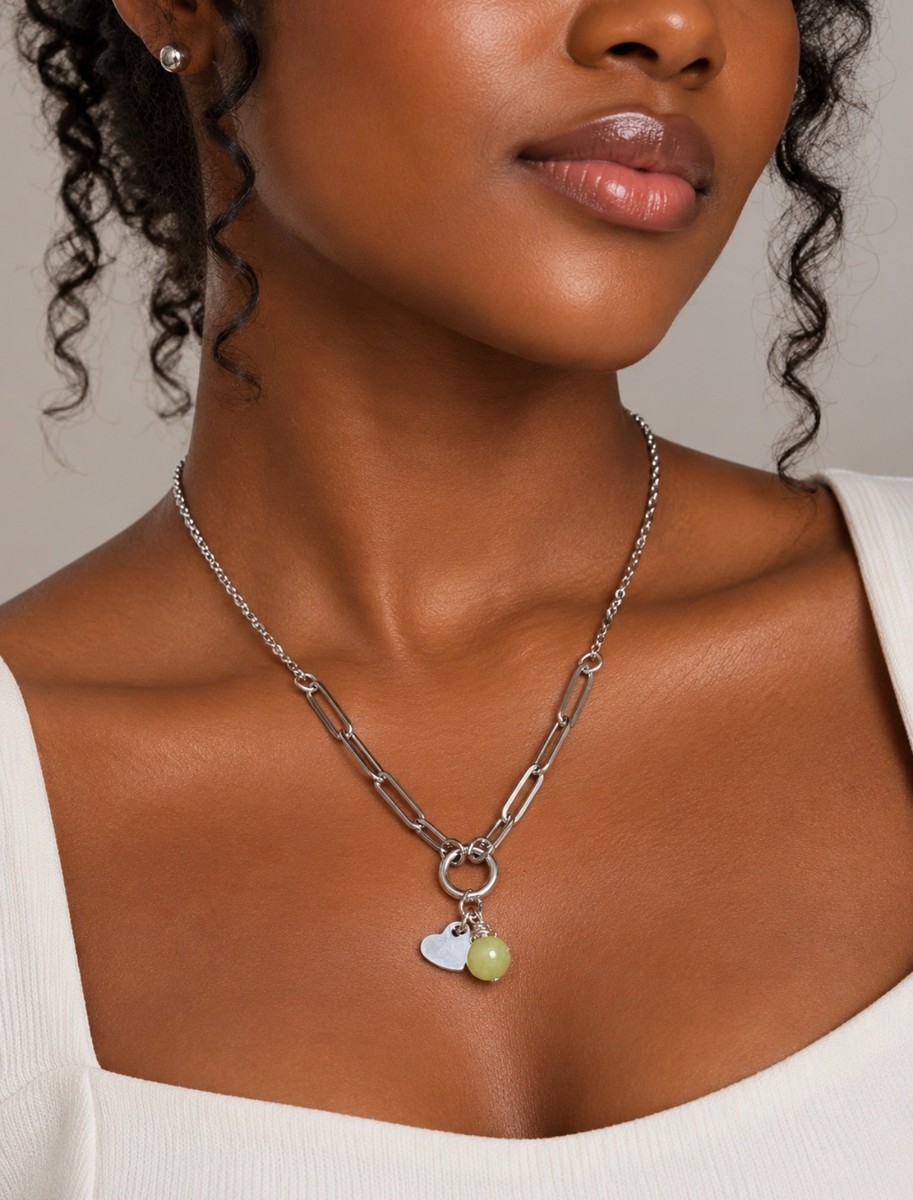 Halo Charm Necklace