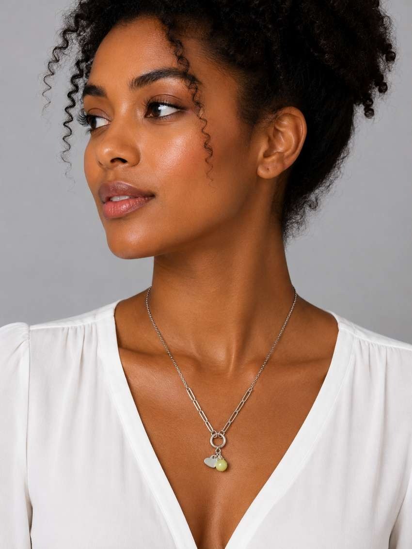 Halo Charm Necklace