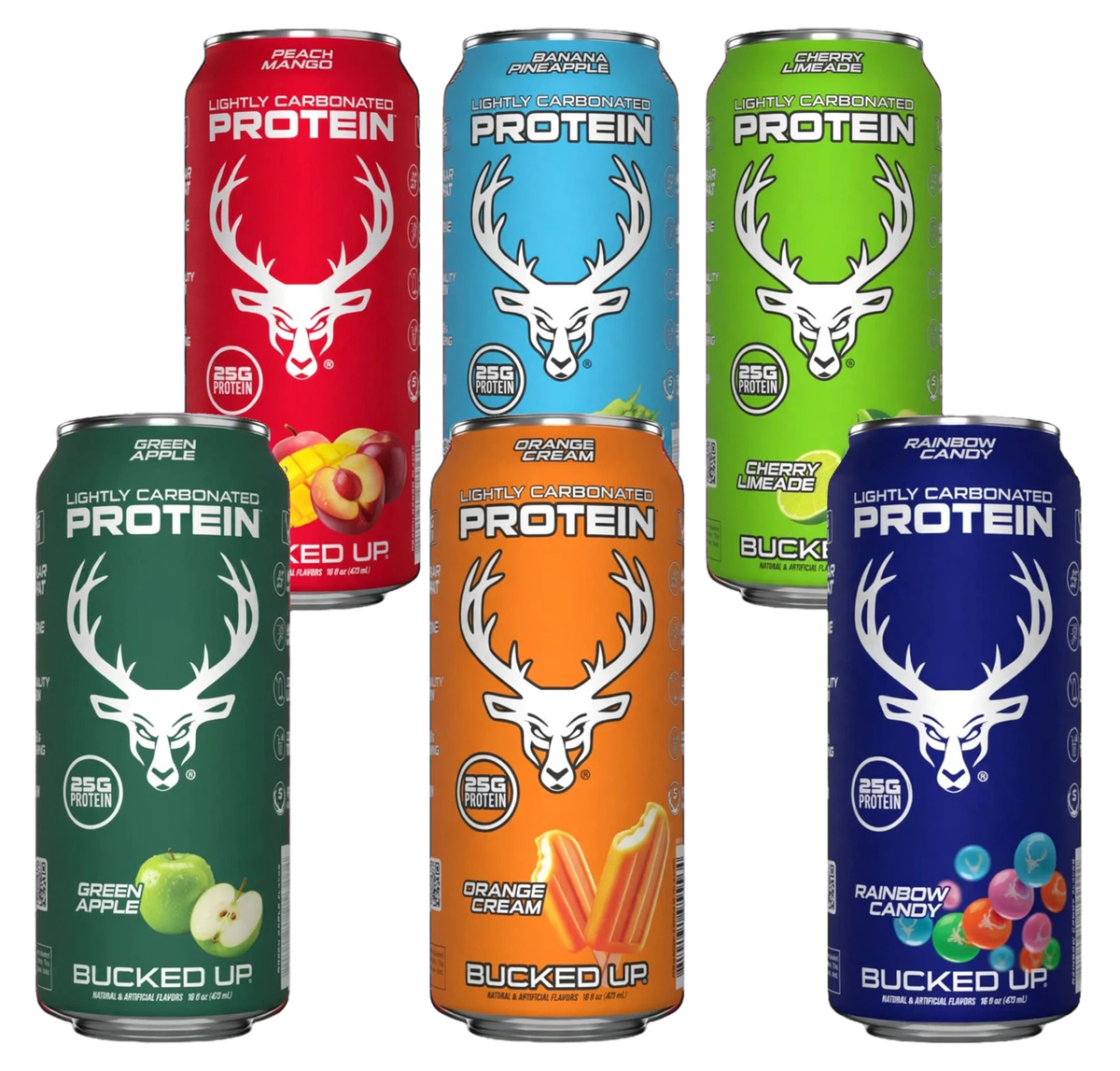 Bucked Up Protein Soda 6 Pack
