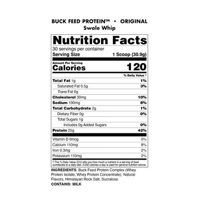 Buck Feed Protein Powder 2lb