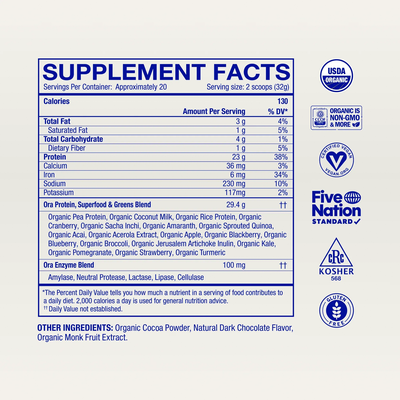 Ora So Lean & So Clean Plant Protein Powder