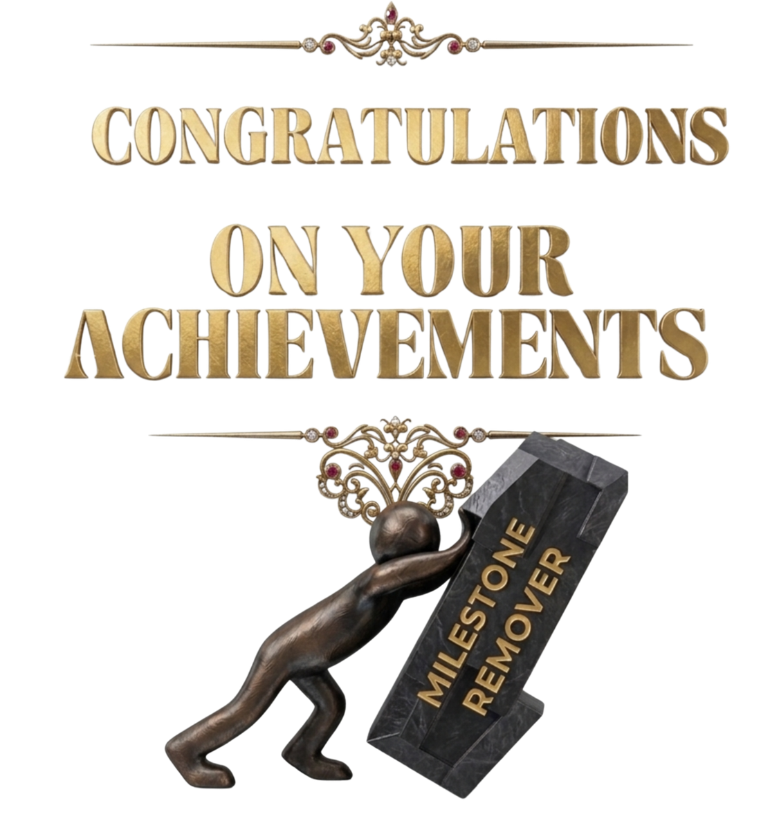 Congratulations Achievement Award Graphic