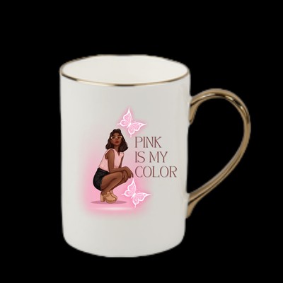 Pink Aesthetic Melanin Queen Art