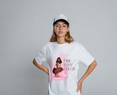 Pink Aesthetic Melanin Queen Art
